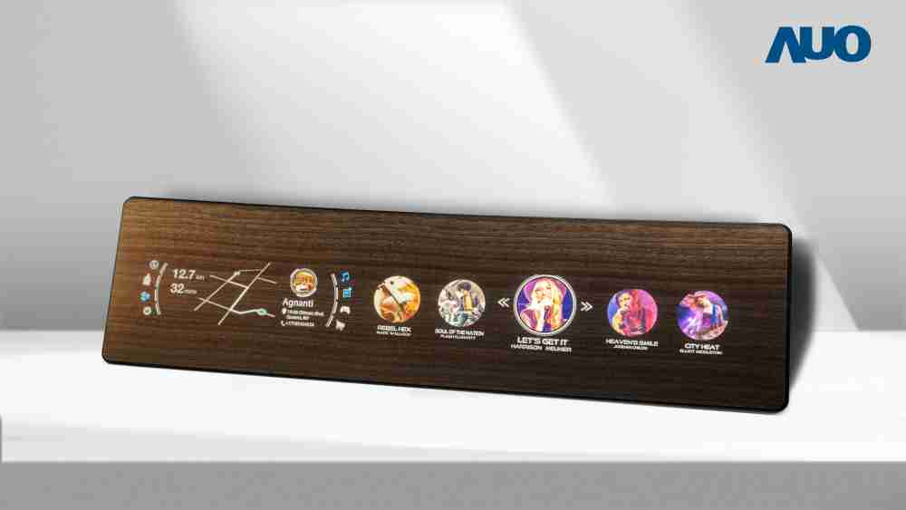 优游UB8研发全球最高穿透度达80%的AmLED木纹显示器，，，可于使用时呈现高亮度、、清晰可见的信息，，，，并在不使用时回归为单纯的饰板，，，，节能兼具美观